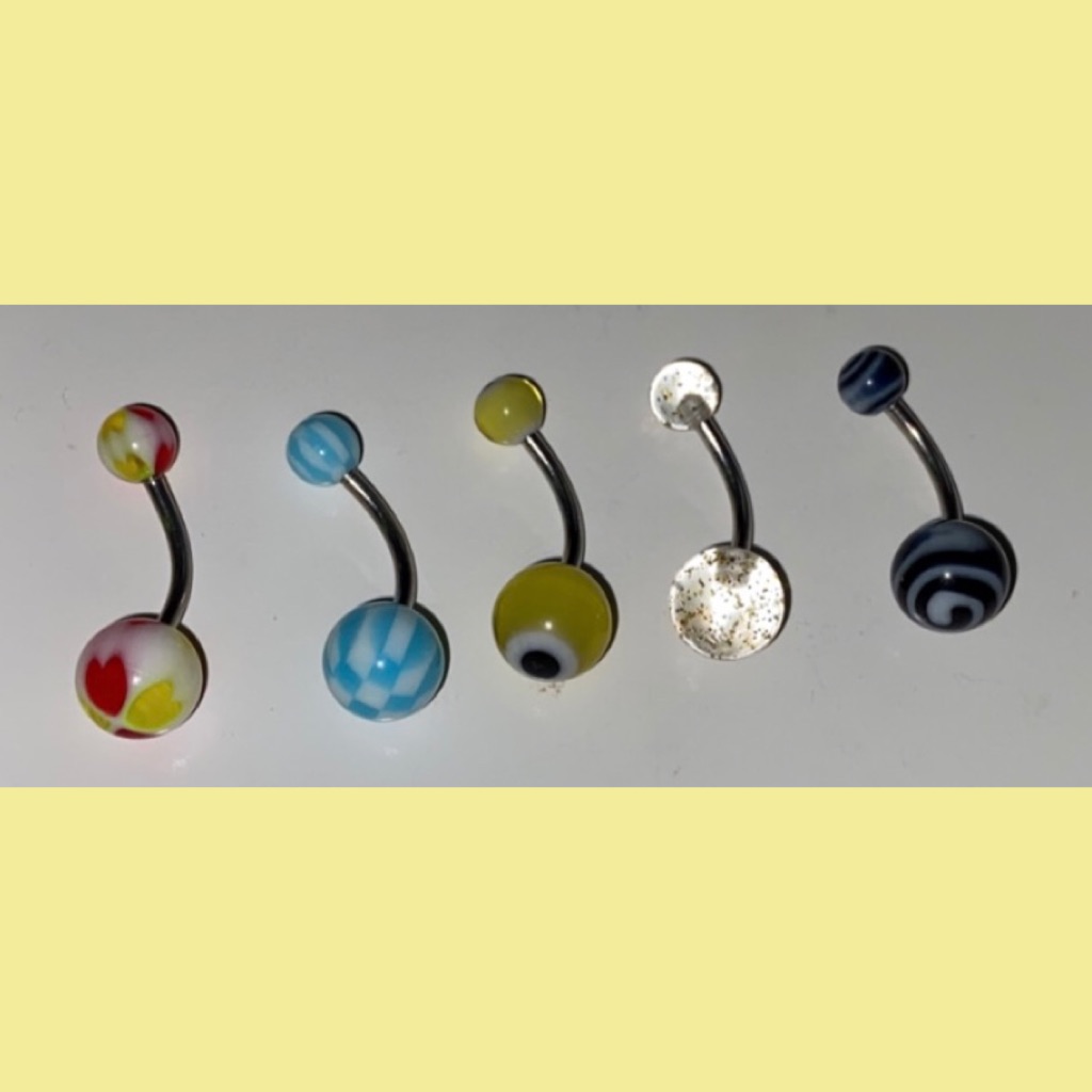 5 Belly Rings